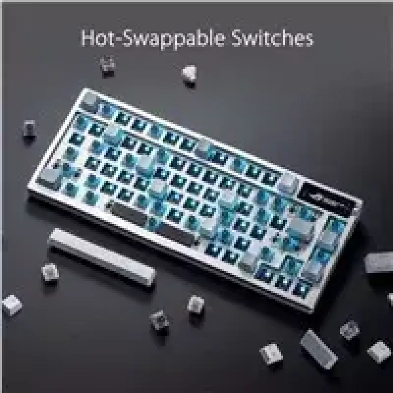 ASUS ROG Azoth klawiatura Gaming USB + RF Wireless + Bluetooth Biała