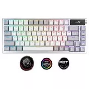 ASUS ROG Azoth klawiatura Gaming USB + RF Wireless + Bluetooth Biała