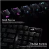 ASUS X901 SCOPE II 96 WL/WHT/NXSW/US/PBT klawiatura Gaming USB + RF Wireless + Bluetooth Biały