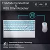 ASUS X901 SCOPE II 96 WL/WHT/NXSW/US/PBT klawiatura Gaming USB + RF Wireless + Bluetooth Biały