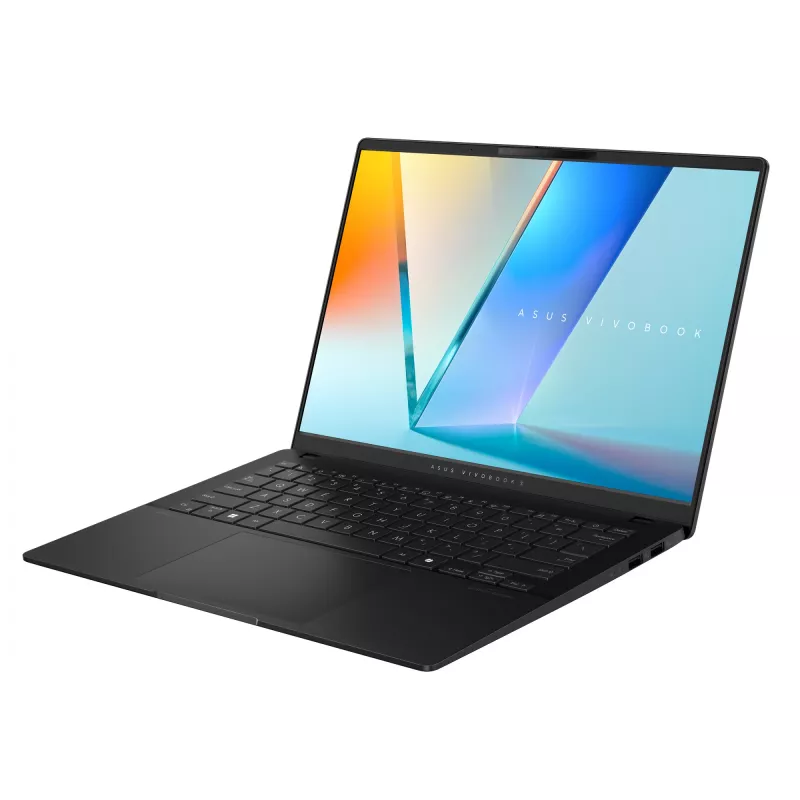 ASUS Vivobook S14 OLED S5406SA-QD031W Copilot+ PC Intel Core Ultra 5 226V Laptop 35.6 cm (14 inch) WUXGA 16 GB LPDDR5x-SDRAM 512 GB SSD Wi-Fi 7 (802.11be) Windows 11 Home Czarny