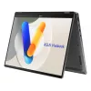 ASUS Vivobook 14 Flip TP3407SA-QL023W Copilot+ PC Intel Core Ultra 7 258V Hybrydowy (2-w-1) 35,6 cm (14 cali) ekran dotykowy WUXGA 32 GB LPDDR5x-SDRAM 1 TB SSD Wi-Fi 7 (802.11be) Windows 11 Home German szary