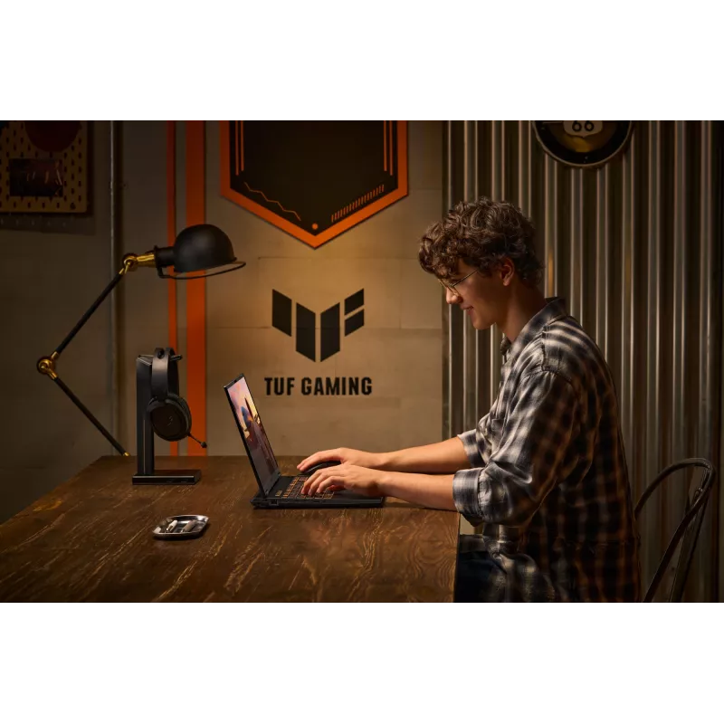 ASUS TUF Gaming F16 FX608JPR-QT014W Intel® Core™ i7 i7-14650HX Laptop 40,6 cm (16 cali) WQXGA 32 GB DDR5-SDRAM 1 TB SSD NVIDIA GeForce RTX 5070 Wi-Fi 6E (802.11ax) Windows 11 Home holenderski Czarny, Szary