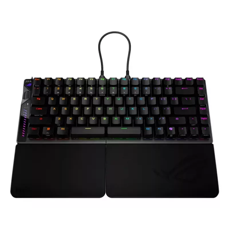 Klawiatura ASUS ROG Falcata Gaming USB RF Wireless Bluetooth Czarna 75%