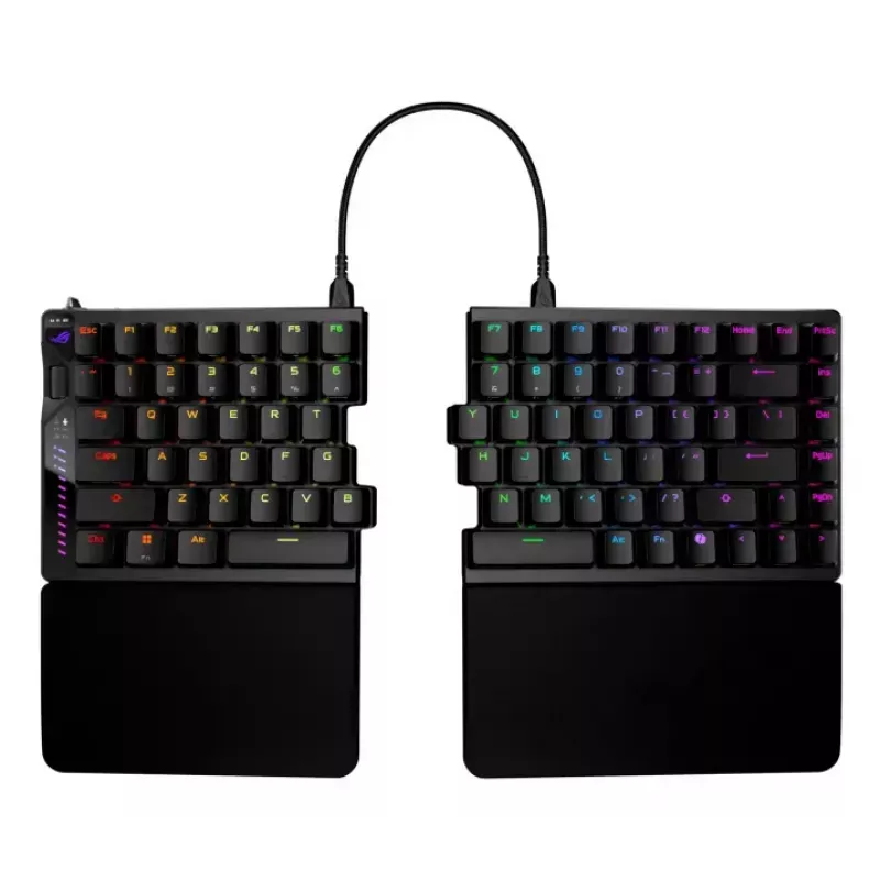 Klawiatura ASUS ROG Falcata Gaming USB RF Wireless Bluetooth Czarna 75%
