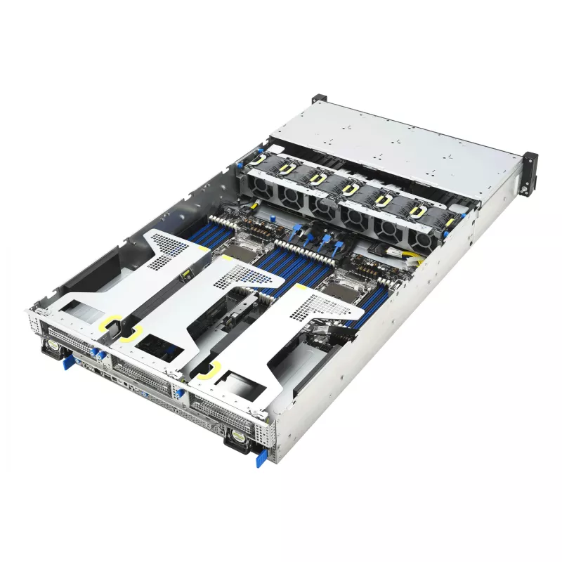 Serwer rack ASUS RS720-E12-RS8G 3,2 kW redundantny zasilacz, 8 zatok hot-swap