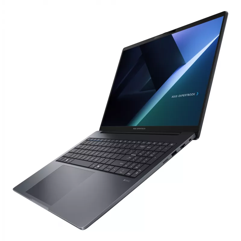 ASUS ExpertBook B3 B3605CCA-MB0370X Intel Core Ultra 5 225H Laptop 40,6 cm (16″) WUXGA 16 GB DDR5-SDRAM 512 GB SSD Wi-Fi 6E (802.11ax) Windows 11 Pro US International Czarny, Szary