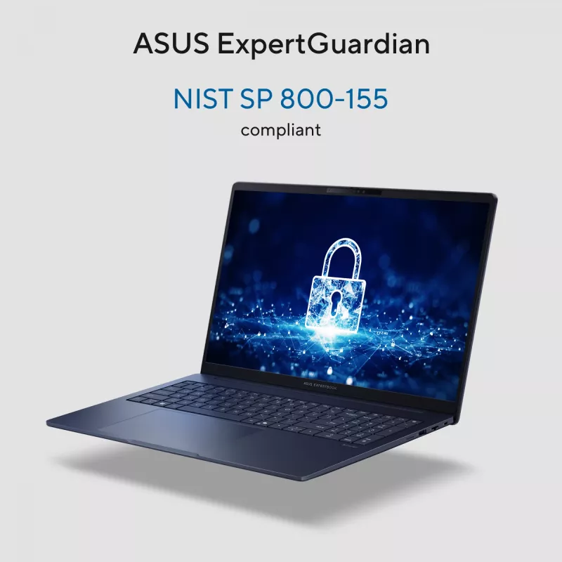 ASUS ExpertBook B3 B3605CCA-MB0370X Intel Core Ultra 5 225H Laptop 40,6 cm (16″) WUXGA 16 GB DDR5-SDRAM 512 GB SSD Wi-Fi 6E (802.11ax) Windows 11 Pro US International Czarny, Szary