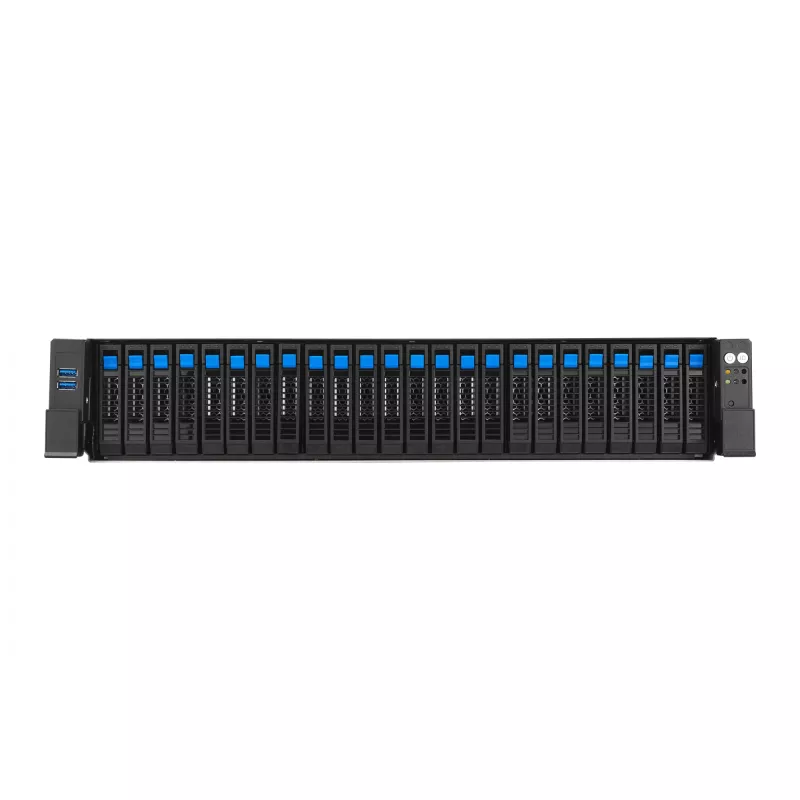 Serwer ASUS RS720-E12-RS24G 3.2KW 24N – serwer rack z zasilaczem 3.2 kW i 24 wnękami na dyski