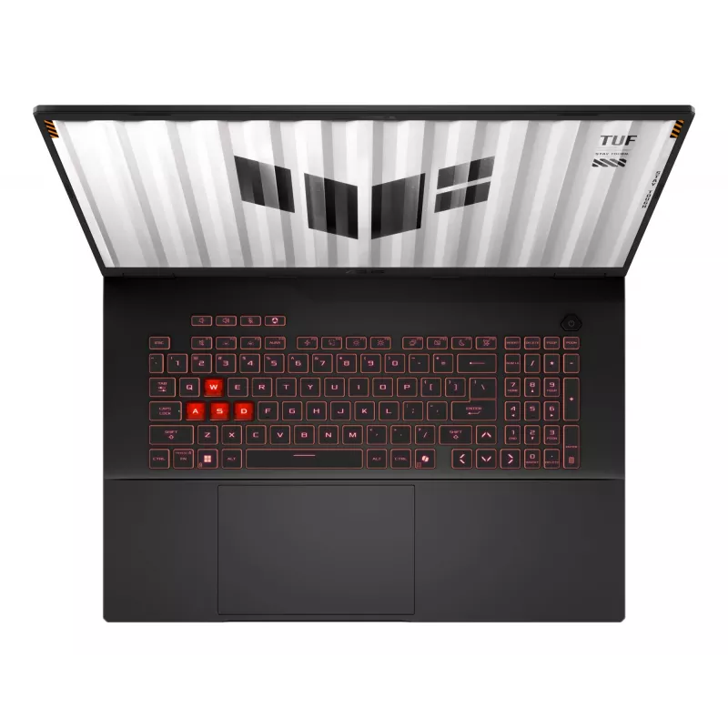 ASUS TUF Gaming A18 FA808UH-S8076W AMD Ryzen™ 7 260 Laptop 45.7 cm (18 cali) Full HD+ 16 GB DDR5-SDRAM 512 GB SSD NVIDIA® GeForce RTX™ 5050 Wi-Fi 6E (802.11ax) Windows 11 Home Dutch szary