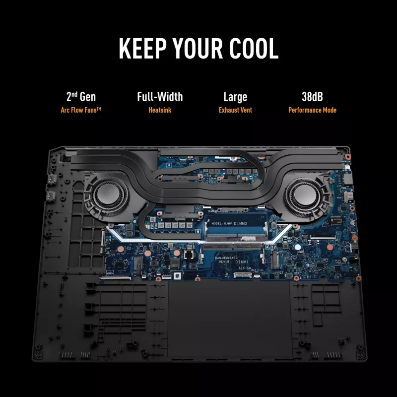 ASUS TUF Gaming A18 FA808UH-S8076W AMD Ryzen™ 7 260 Laptop 45.7 cm (18 cali) Full HD+ 16 GB DDR5-SDRAM 512 GB SSD NVIDIA® GeForce RTX™ 5050 Wi-Fi 6E (802.11ax) Windows 11 Home Dutch szary