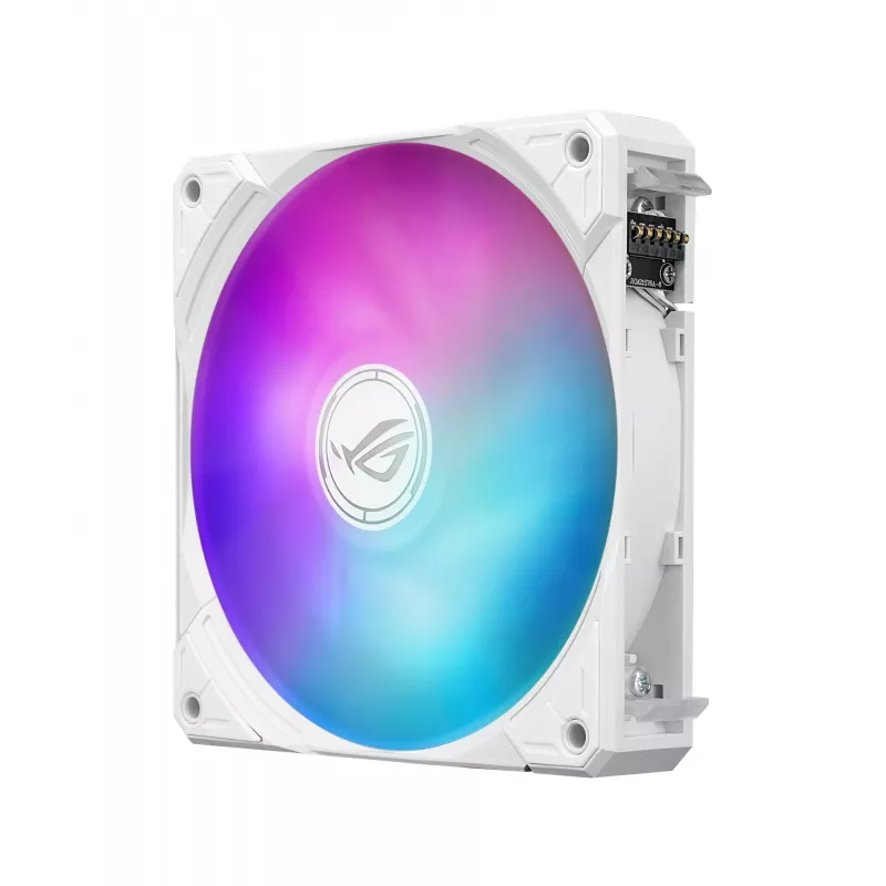Chłodzenie cieczą All-in-one ASUS ROG Ryuo IV SLC 360 ARGB biały Edition — radiator 360 mm, 3 wentylatory 120 mm, wyświetlacz AMOLED, wsparcie dla LGA 1700