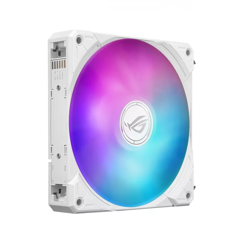 Chłodzenie cieczą All-in-one ASUS ROG Ryuo IV SLC 360 ARGB biały Edition — radiator 360 mm, 3 wentylatory 120 mm, wyświetlacz AMOLED, wsparcie dla LGA 1700