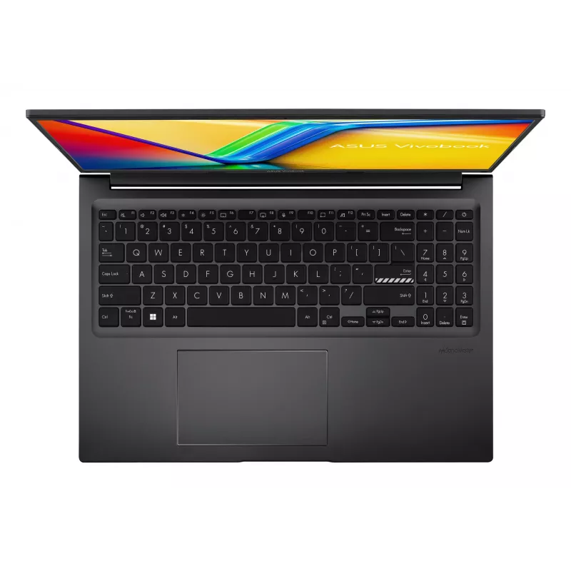ASUS Vivobook 16 M1605YA-MB160W AMD Ryzen™ 7 7730U Laptop 40.6 cm (16 inch) WUXGA 16 GB DDR4-SDRAM 512 GB SSD Wi-Fi 6E (802.11ax) Windows 11 Home Czarny