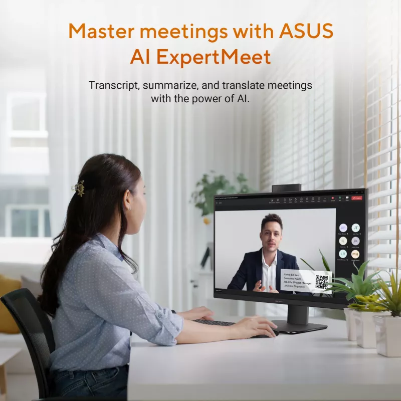 ASUS ExpertCenter P600 AiO PM670KA-BPE011X Copilot+ PC AMD Ryzen™ AI 7 350 68,6 cm (27 cali) 1920 x 1080 pikseli Komputer All-in-One 16 GB DDR5-SDRAM 512 GB SSD Windows 11 Pro Wi-Fi 6 (802.11ax) Czarny