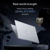 ASUS Chromebook Plus Enterprise CB54 CB5403CMA-QM0916 Intel Core Ultra 7 155U 35.6 cm (14 cal) Dotykowy WQXGA 16 GB LPDDR5x-SDRAM 256 GB SSD Wi-Fi 6E (802.11ax) ChromeOS US International srebrny