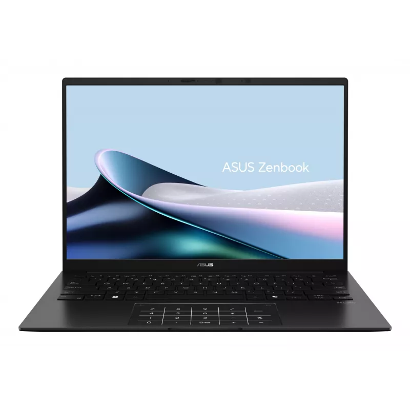 ASUS Zenbook 14 OLED UM3406GA-QD031W Copilot+ PC AMD Ryzen™ AI 7 445 Laptop 35.6 cm (14 cali) WUXGA 32 GB LPDDR5x-SDRAM 1 TB SSD Wi-Fi 6E (802.11ax) Windows 11 Home Holenderski Czarny