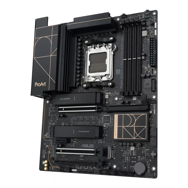 Płyta główna ASUS PROART B850-CREATOR WiFi NEO — AMD B850, Socket AM5, ATX, DDR5, 4 DIMM, 256 GB, Wi‑Fi 7, 5Gb Ethernet