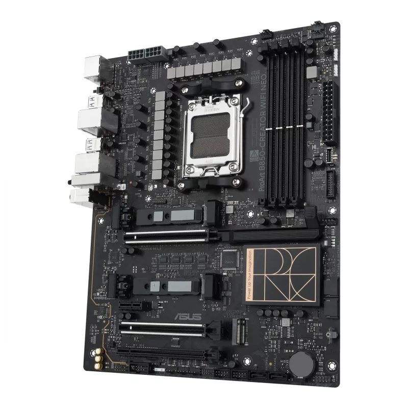 Płyta główna ASUS PROART B850-CREATOR WiFi NEO — AMD B850, Socket AM5, ATX, DDR5, 4 DIMM, 256 GB, Wi‑Fi 7, 5Gb Ethernet