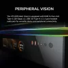 COUGAR PC Midi Tower Case CFV235 Vision — ARGB, 9,16 cala (23,3 cm) LCD 1920×462, Mesh, Przód 2×160 mm, Tył 1×120 mm, Czarny