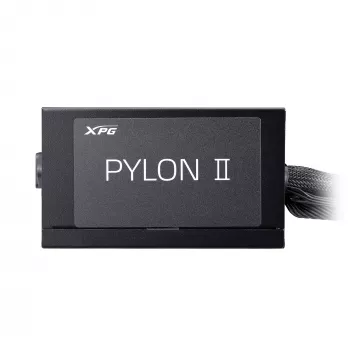 Zasilacz XPG PYLON II 550W BRĄZOWY, 550 W, 100 - 240 V, 50/60 Hz, 8 A, Aktywne, 20 A