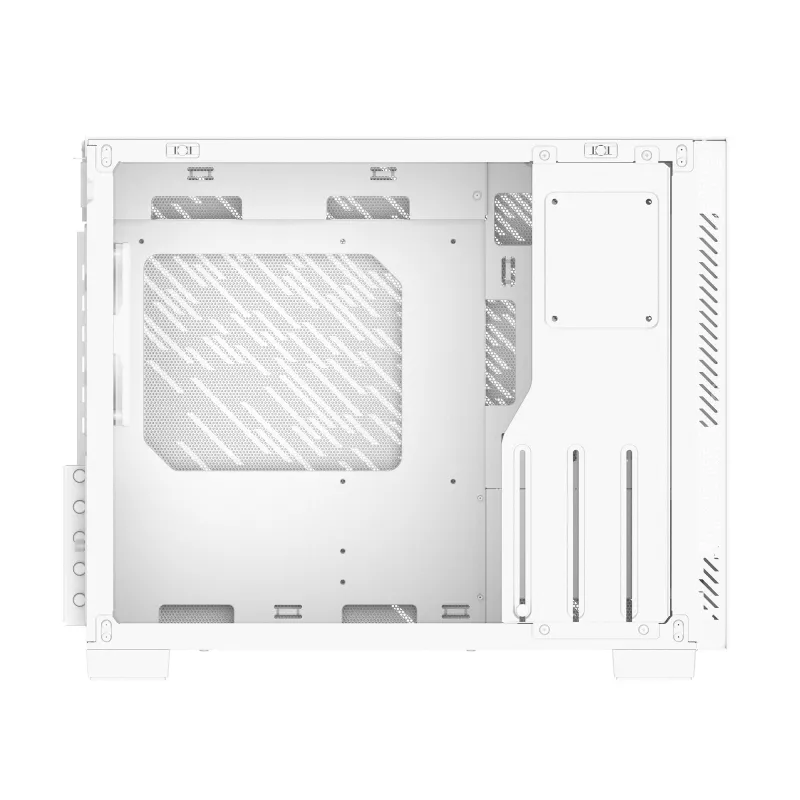 XPG VALOR AIR NANO MID-TOWER CHASSIS - biały, Midi Tower, PC, biały, micro ATX, Mini-ITX, SPCC, 17 cm