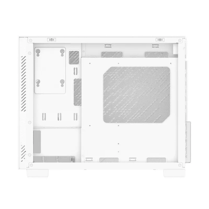 XPG VALOR AIR NANO MID-TOWER CHASSIS - biały, Midi Tower, PC, biały, micro ATX, Mini-ITX, SPCC, 17 cm