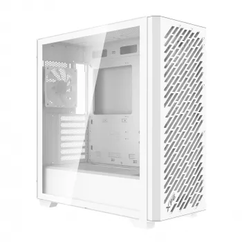 XPG VALOR AIR PRO Mid-Tower Obudowa, Midi Tower, PC, Biały, ATX, EATX, micro ATX, Mini-ATX, SPCC, Szkło hartowane, Wielokolorowy