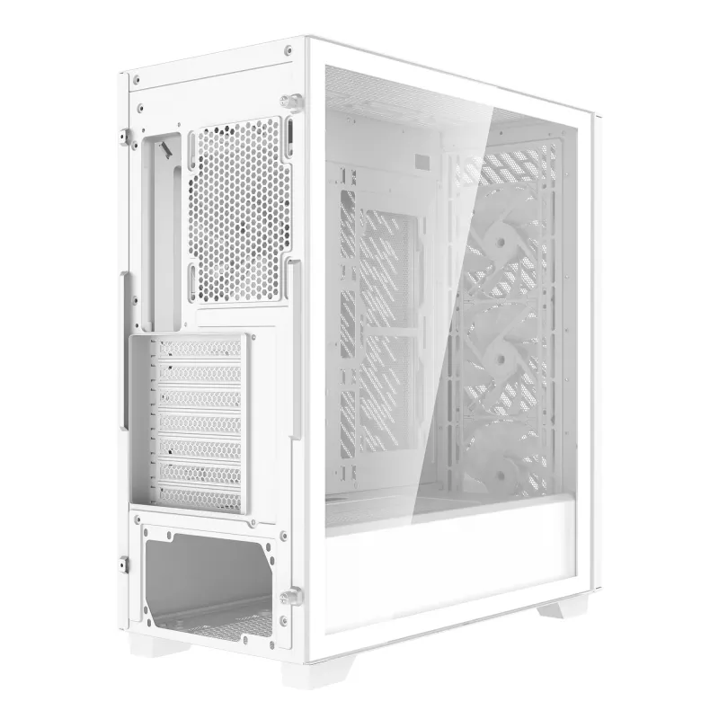 XPG VALOR AIR PRO Mid-Tower Obudowa, Midi Tower, PC, Biały, ATX, EATX, micro ATX, Mini-ATX, SPCC, Szkło hartowane, Wielokolorowy