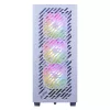 XPG VALOR AIR PRO Mid-Tower Obudowa, Midi Tower, PC, Biały, ATX, EATX, micro ATX, Mini-ATX, SPCC, Szkło hartowane, Wielokolorowy