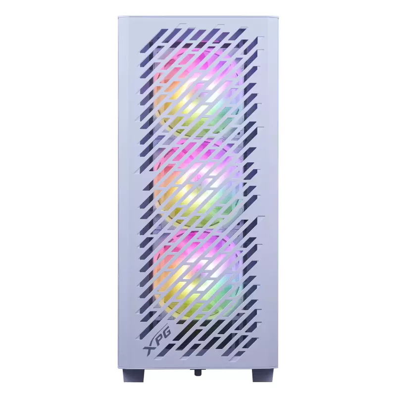 XPG VALOR AIR PRO Mid-Tower Obudowa, Midi Tower, PC, Biały, ATX, EATX, micro ATX, Mini-ATX, SPCC, Szkło hartowane, Wielokolorowy