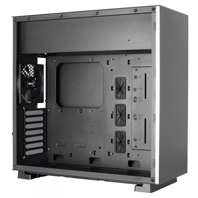 Aerocool Glo Midi Tower Czarny