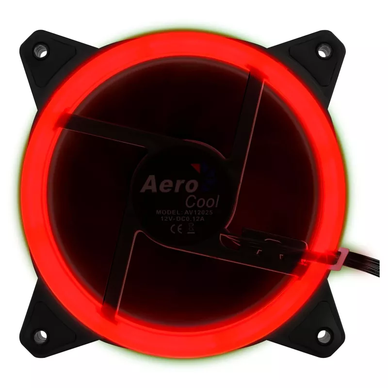 Aerocool Rev RGB Wentylator do obudowy komputera 12 cm Czarny