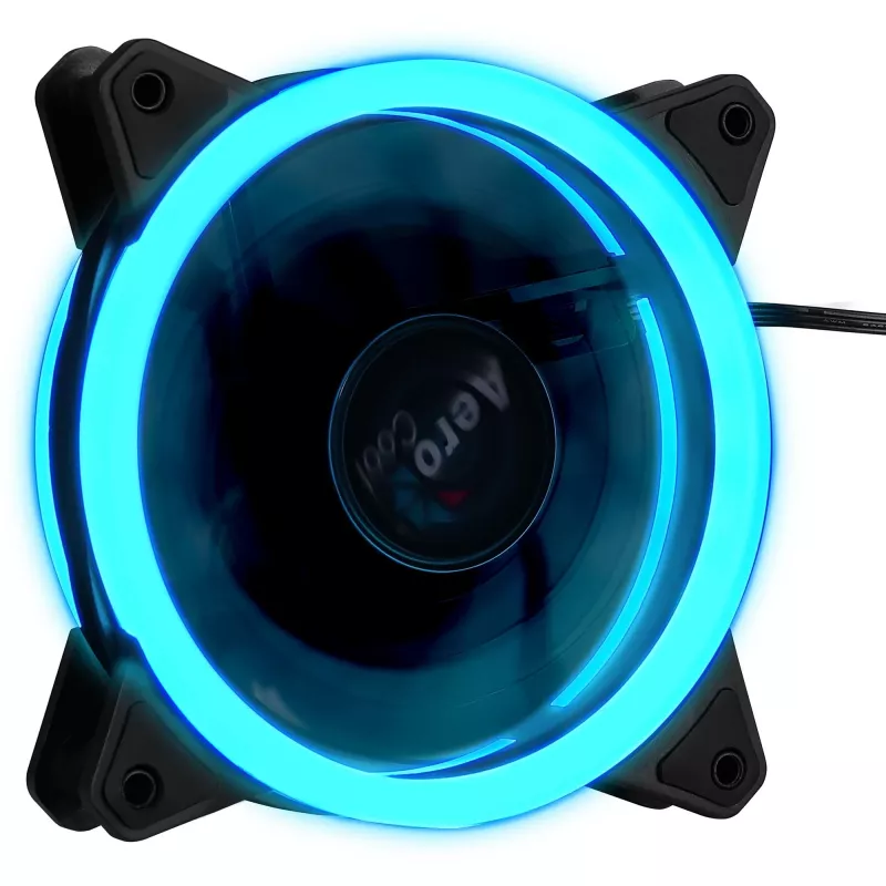 Aerocool Rev RGB Wentylator do obudowy komputera 12 cm Czarny