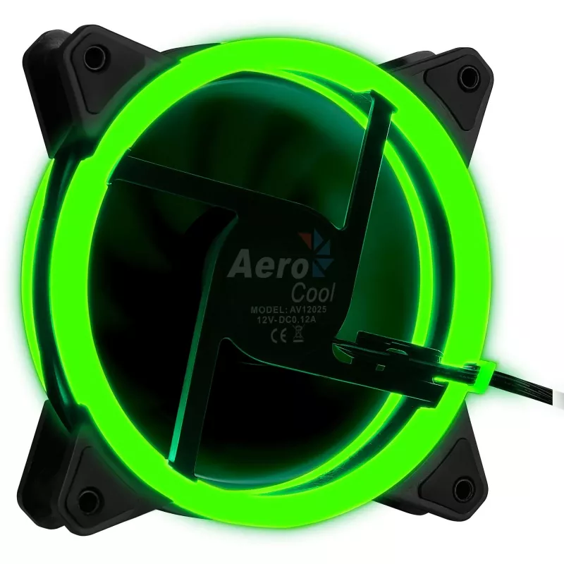 Aerocool Rev RGB Wentylator do obudowy komputera 12 cm Czarny