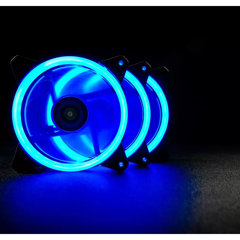 Wentylator do obudowy komputera Aerocool Rev RGB Pro 12 cm Czarny