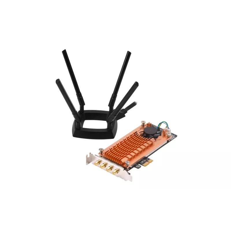 Karta sieciowa QNAP QWA-AC2600 Wewnętrzna Bezprzewodowa WLAN 1733 Mbit/s