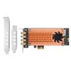 Karta sieciowa QNAP QWA-AC2600 Wewnętrzna Bezprzewodowa WLAN 1733 Mbit/s