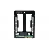 QNAP QDA-A2AR - Internes RAID-Gehäuse - 3.5 to 2 x 2.5 (8,9 cm bis 2 x 6,4 cm) - RAID 0, 1, JBOD - SATA 6Gb/s