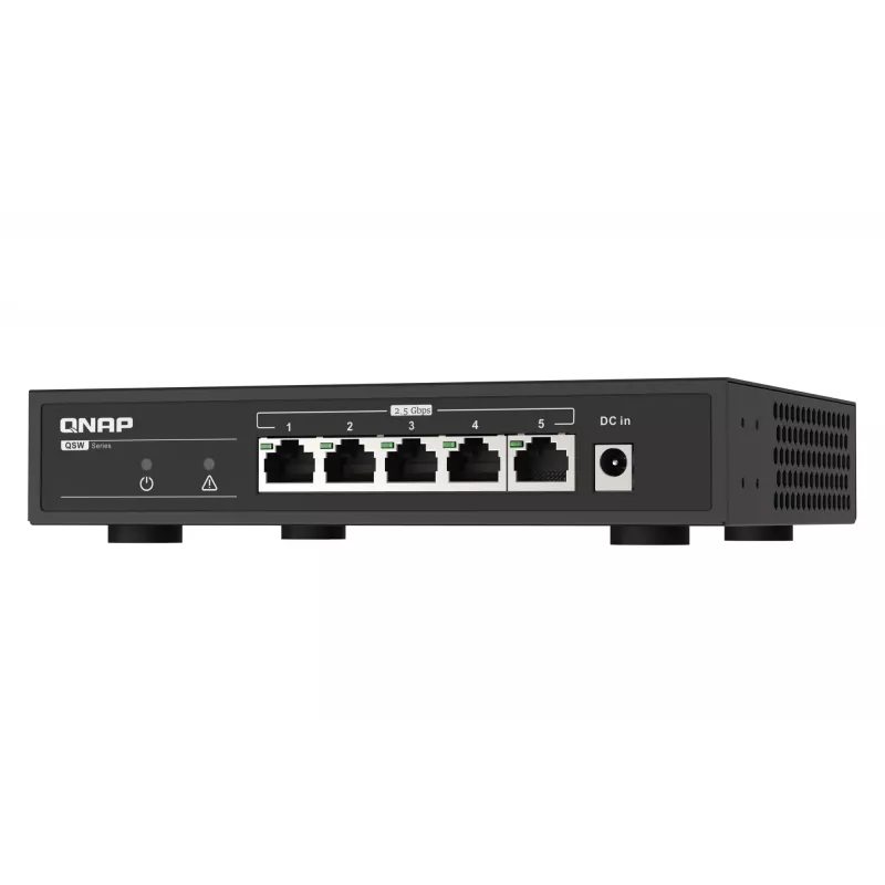QNAP QSW-1105-5T 5-portowy switch niezarządzalny, 5x 2.5GbE