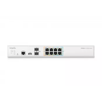 EnGenius Cloud Managed Security Gateway 2 x 2.5 GbE LAN i 6 x 2.5 GbE WAN i 2 porty SFP+