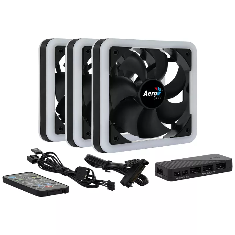 Aerocool Edge 14 Pro Wentylator do obudowy komputera 14 cm Czarny