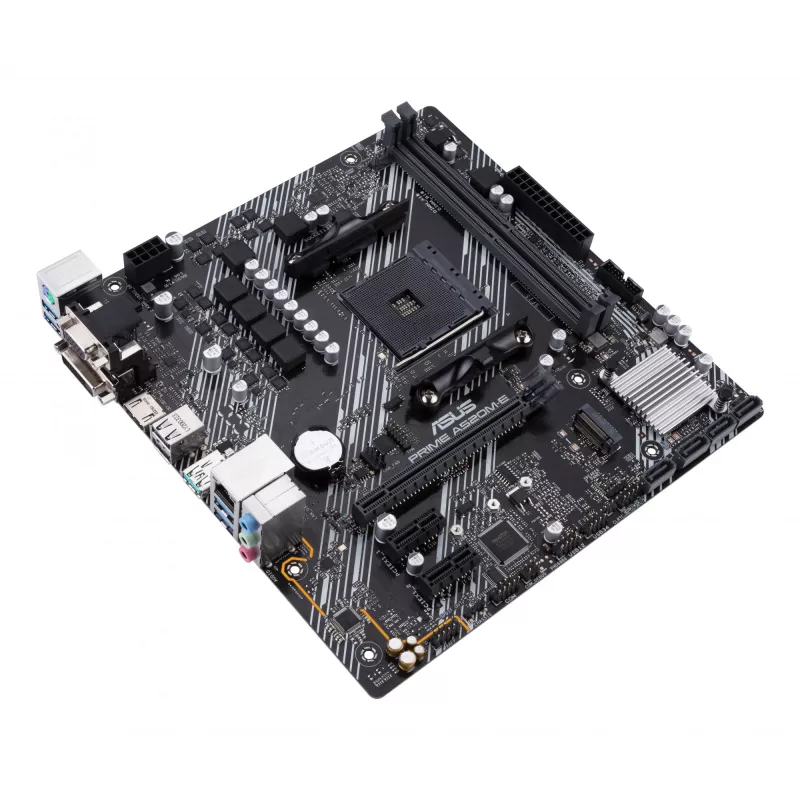 Płyta główna ASUS PRIME A520M-E/CSM, AMD A520, gniazdo AM4, micro ATX