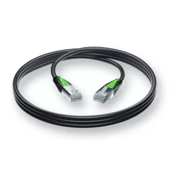 Kabel sieciowy Zyxel ACCESSORY-ZZ0110F Cat6a, RJ-45 do RJ-45, 1 m, czarny