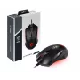 MSI CLUTCH GM08 Optyczna mysz gamingowa 'Czujnik optyczny 4200 DPI, 6 programowalnych przycisków, symetryczna konstrukcja, wytrzymałe przełączniki o żywotności ponad 10 milionów kliknięć, regulacja wagi, czerwone podświetlenie LED'