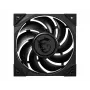 MSI MEG SILENT GALE P12 Premium cichy wentylator '120mm, PWM, zrównoważony przepływ powietrza pod ciśnieniem statycznym, łopatki z LCP, łożysko HDB, podkładki antywibracyjne, kabel 300mm'