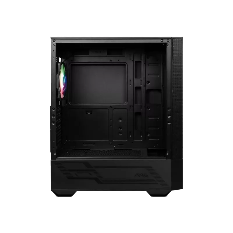 MSI MAG FORGE 111R Mid Tower Obudowa Komputerowa Gamingowa 'Czarny, 1x 120mm wentylator ARGB PWM, 1-6 koncentrator ARGB, Mystic Light Sync, panel ze szkła hartowanego, ATX, mATX, mini-ITX'