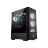 MSI MAG FORGE 111R Mid Tower Obudowa Komputerowa Gamingowa 'Czarny, 1x 120mm wentylator ARGB PWM, 1-6 koncentrator ARGB, Mystic Light Sync, panel ze szkła hartowanego, ATX, mATX, mini-ITX'