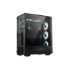 MSI MAG FORGE 111R Mid Tower Obudowa Komputerowa Gamingowa 'Czarny, 1x 120mm wentylator ARGB PWM, 1-6 koncentrator ARGB, Mystic Light Sync, panel ze szkła hartowanego, ATX, mATX, mini-ITX'