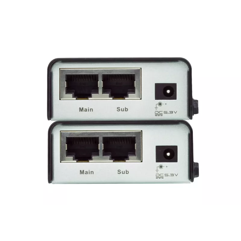Ekstender AV ATEN VE602 DVI Dual Link z dźwiękiem, 2560×1600 do 40 m, Cat5e